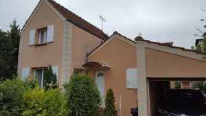 Façade de maison moderne avec éléments Beltoise Façades.