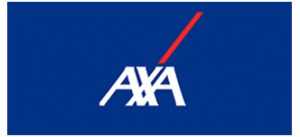 Logo d'AXA, une référence pour Beltoise Façades.