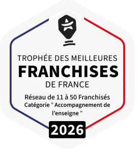 Trophée des meilleures franchises de France 2026.