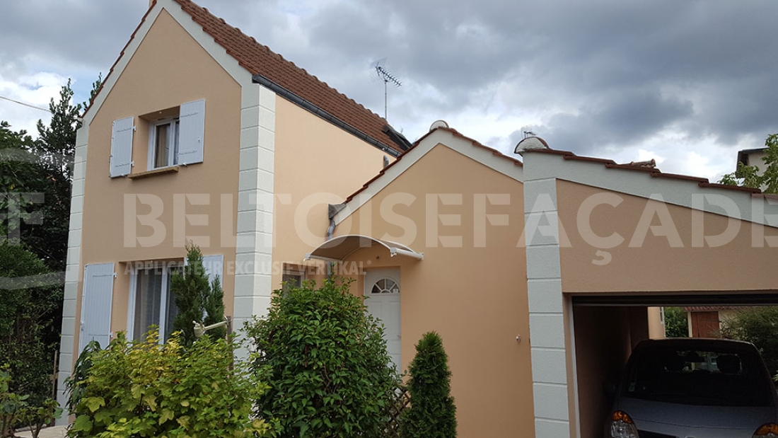 Après ravalement des façades à Saint-Nom-la- Bretèche, rénovation effectuée - Beltoise Façades