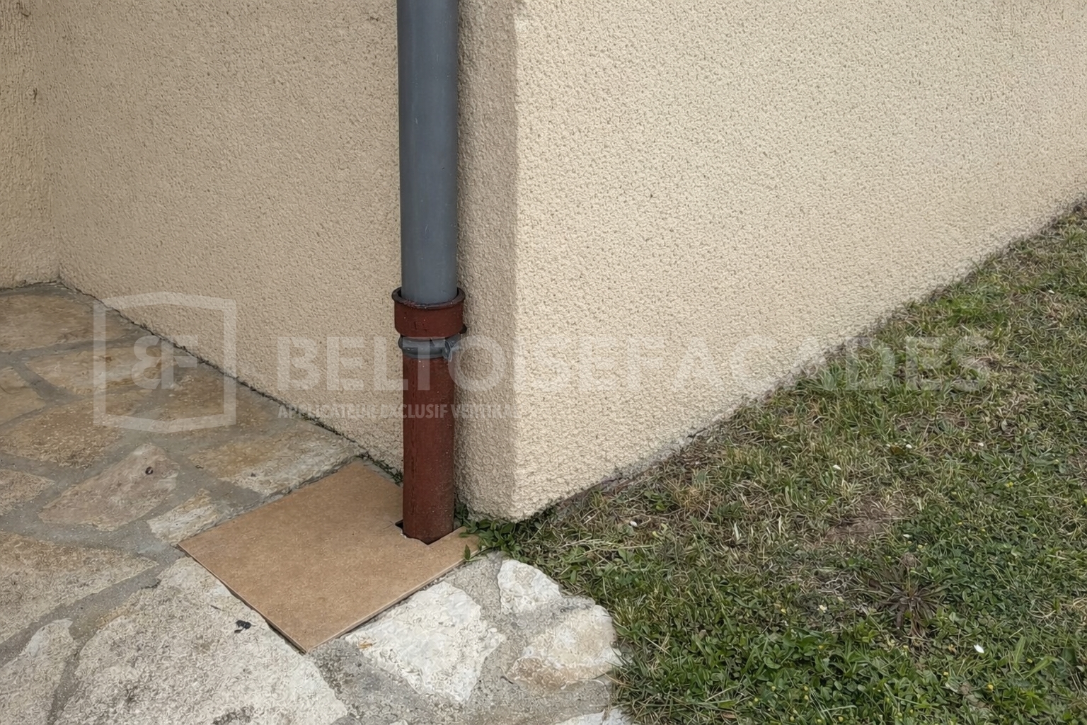 Maison après traitement contre les remontées d'humidité des façades à Plaisir - Ravalement effectué - Beltoise Façades