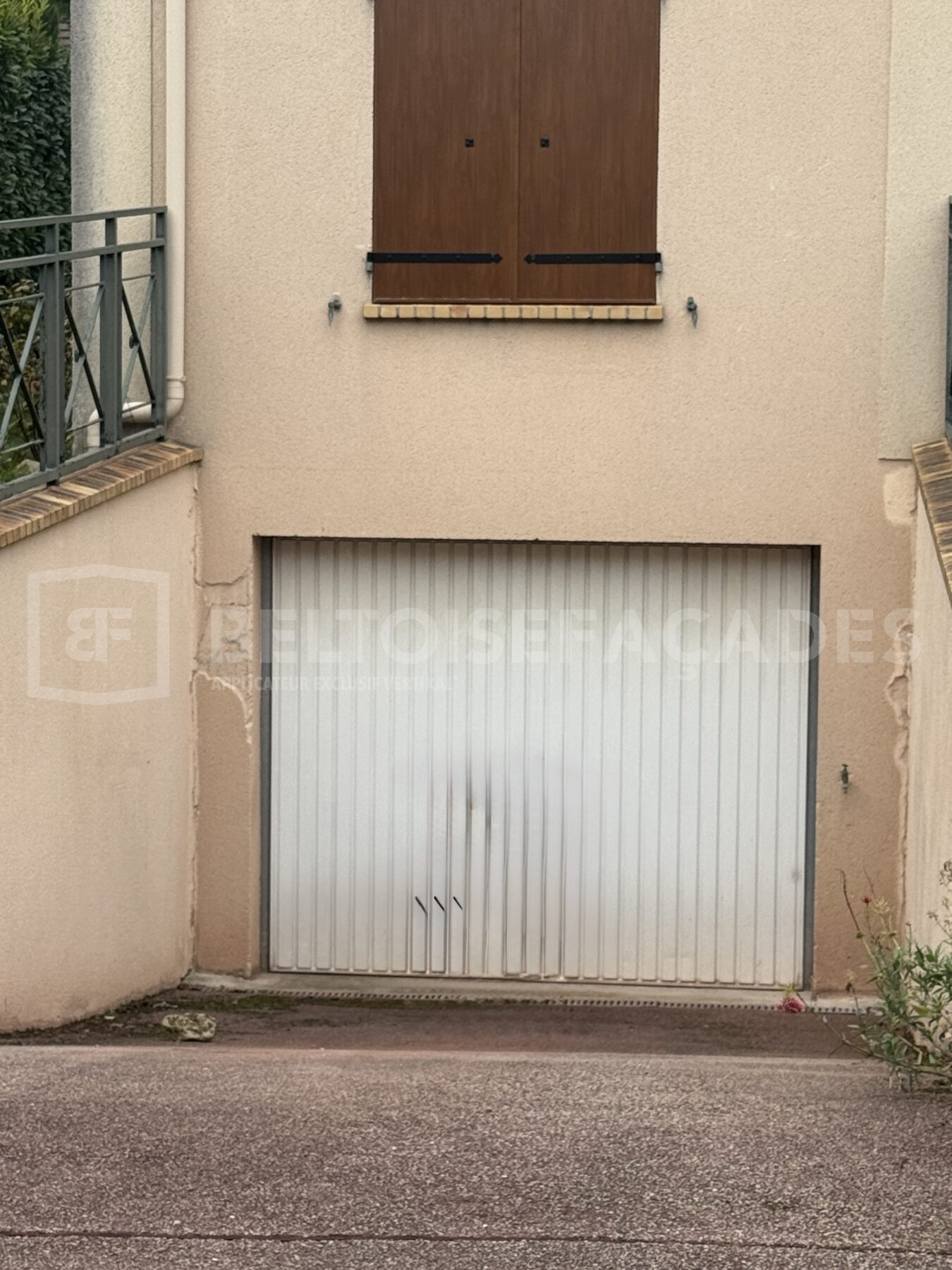 Réparation des fissures à Montfort l'Amaury, état d’origine - Beltoise Façades